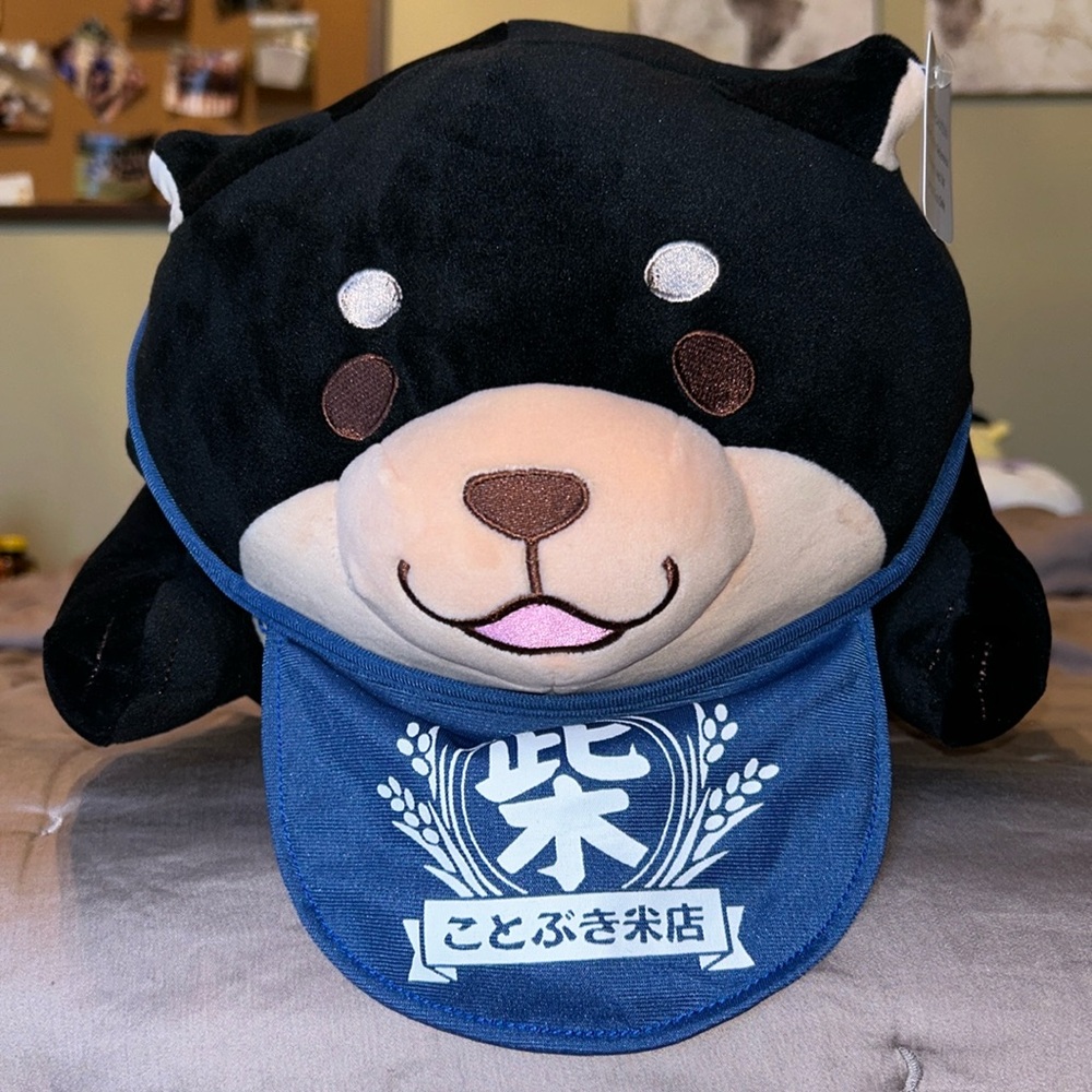 Black Mochi-Shiba plush